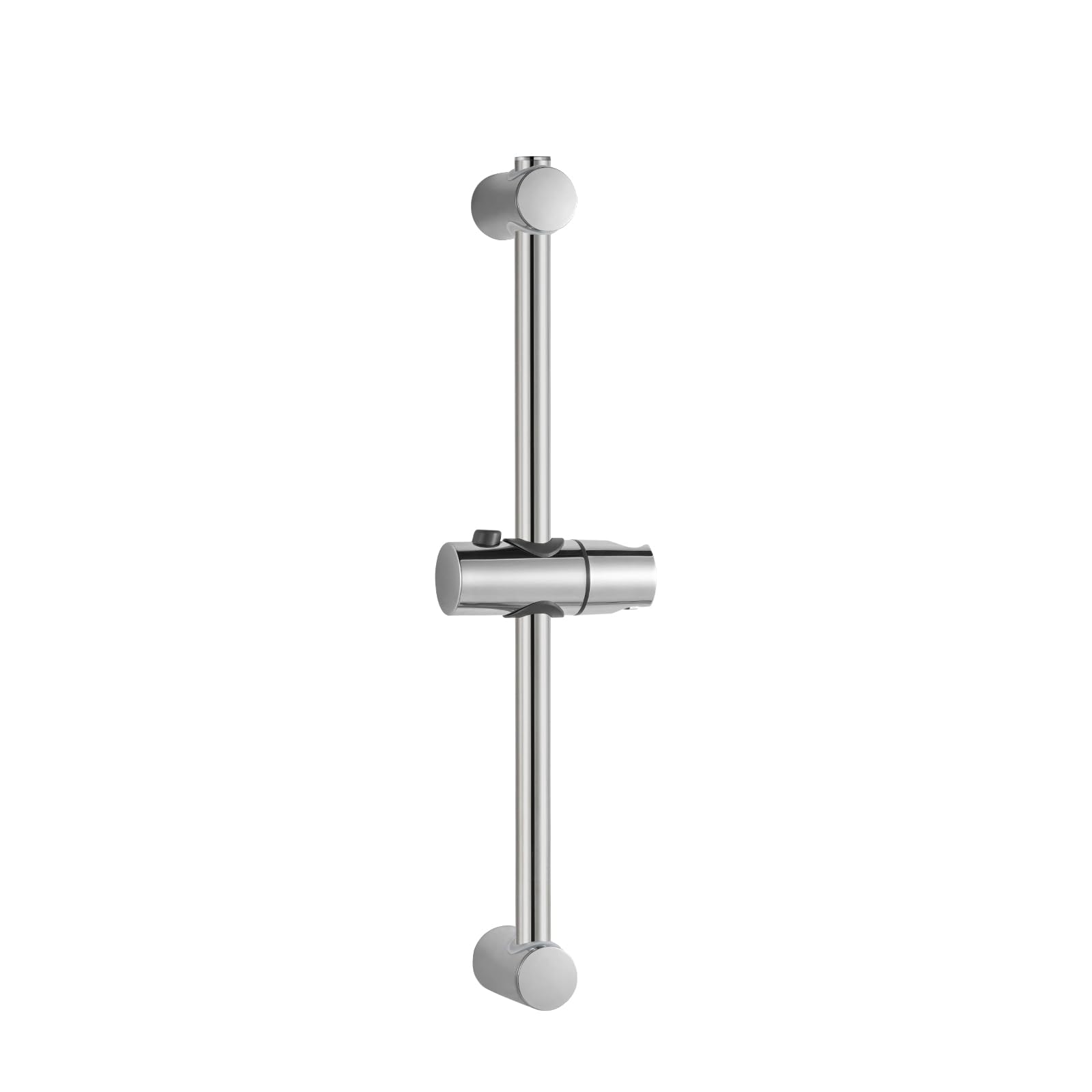 OFFO Saliscendi Doccia 60 cm,Asta Doccia a Parete,Distanza Regolabile da 26 a 59 cm,con Sali Scendi per Doccia,Asta Doccia Saliscendi di Ricambio,Cromo