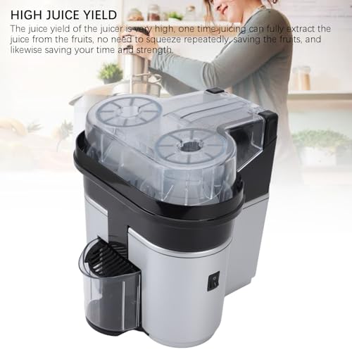 Extrator de Suco Cítrico, Máquina de Separação de Suco, Corte e Suco, Fácil de Limpar, Espremedor de