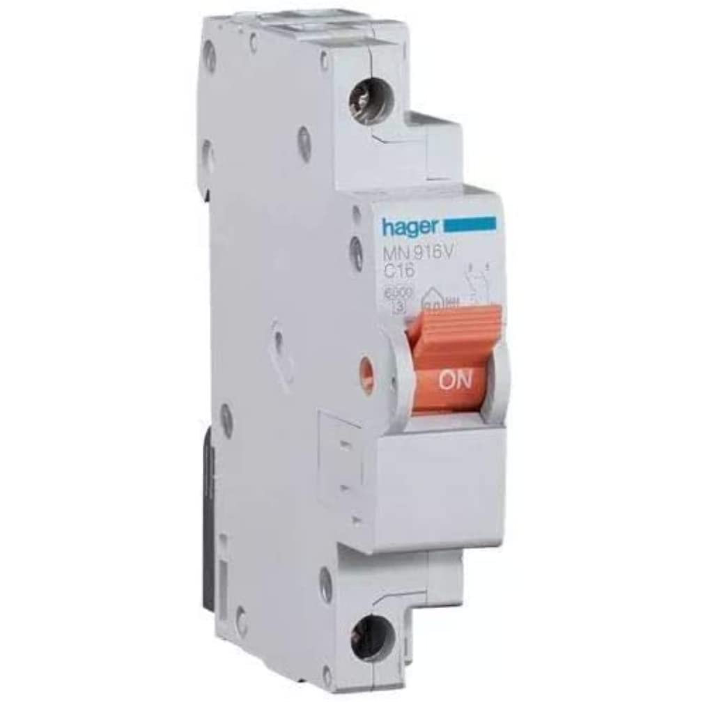 Disjoncteur magnétothermique 32A courbe C 1P+N 6kA série MN 1 module