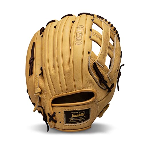 Gant de baseball en cuir camel pour éliminer la douleur des impacts