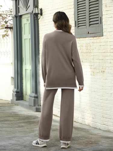 LILLUSORY 2 Piece Knit Lounge Sets Womens Matching Sweater Sets4