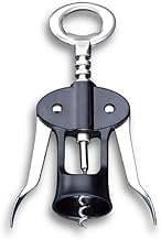 Brinox - Saca Rolhas Aço Inoxidável - Preto