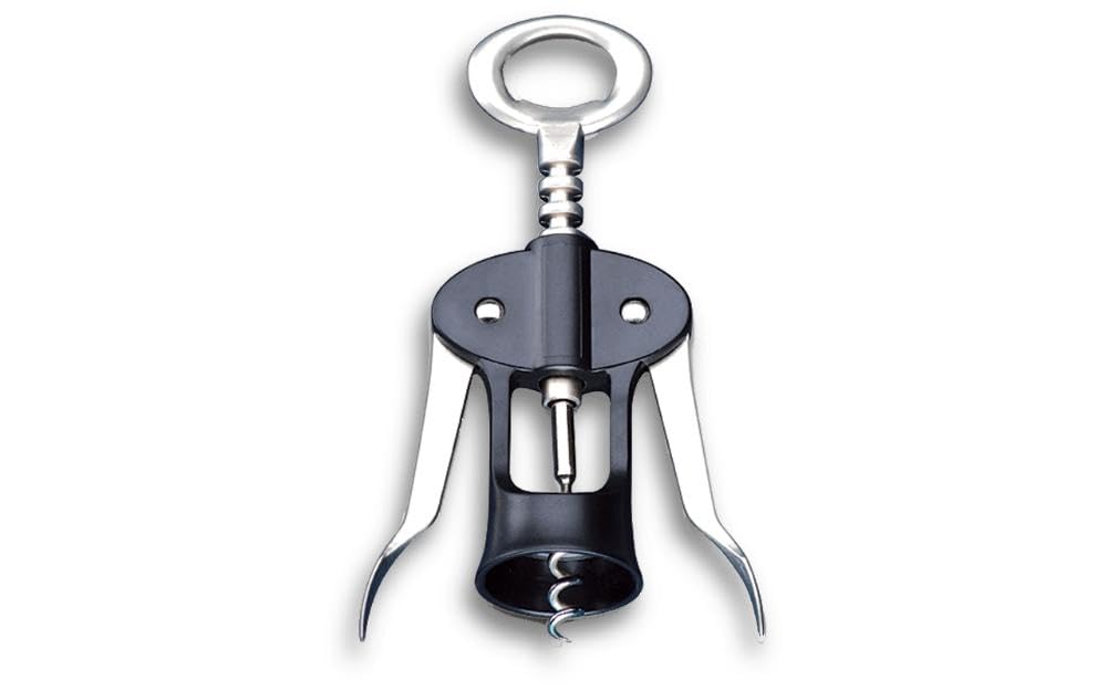Brinox - Saca Rolhas Aço Inoxidável - Preto
