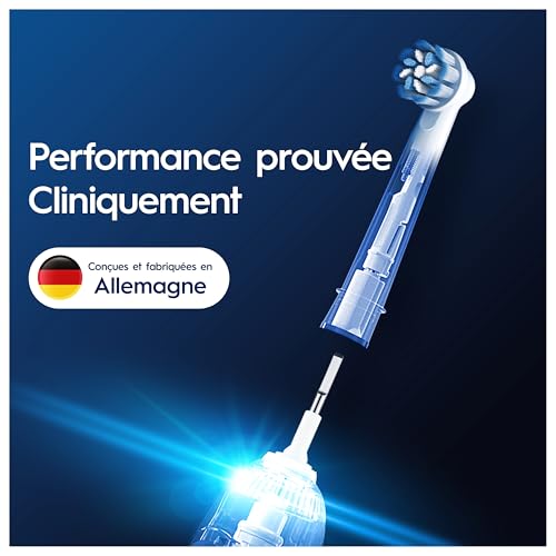 Oral-B Brossettes de Rechange Sensitive Clean, lot de 10, Blanches – vue 7