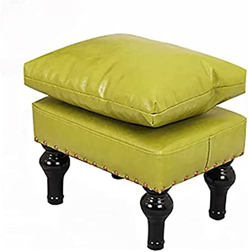 Tabouret à chaussures vert clair pour ranger l'entrée avec style - 2