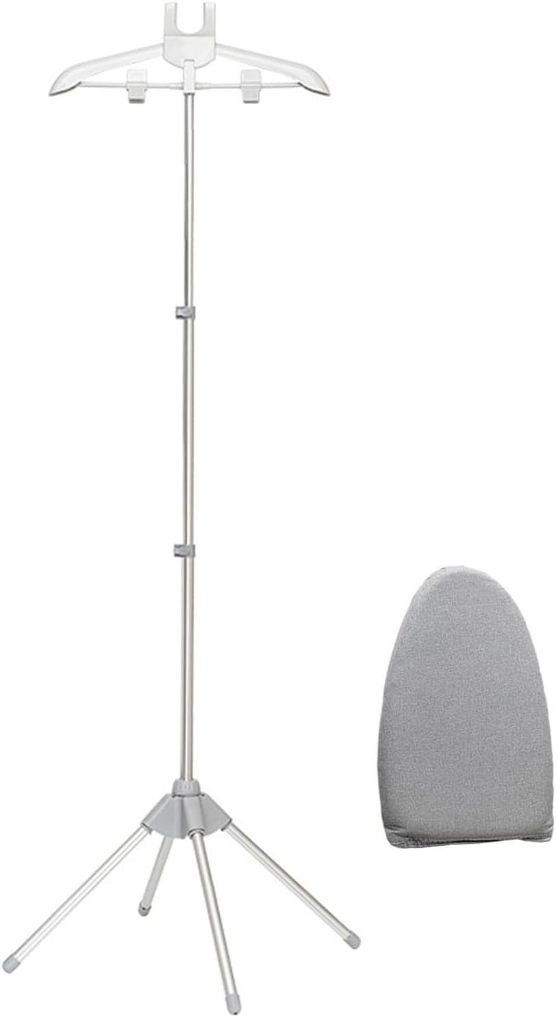 Clothing Steaming Stand with Height Adjust Rack Easy Assembly and Travel Friendly Ironing Board Optional