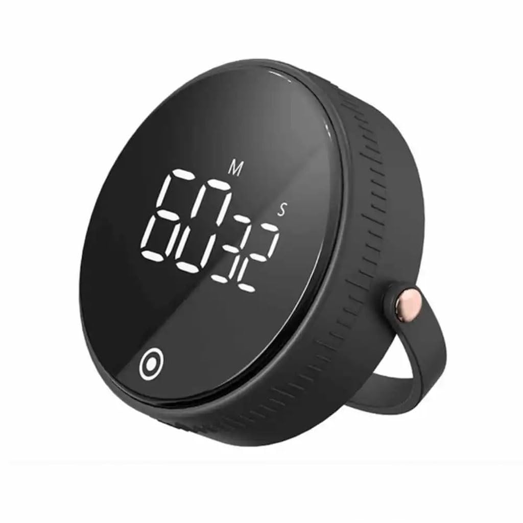 Minuterie de cuisine numérique LED avec compte à rebours manuel