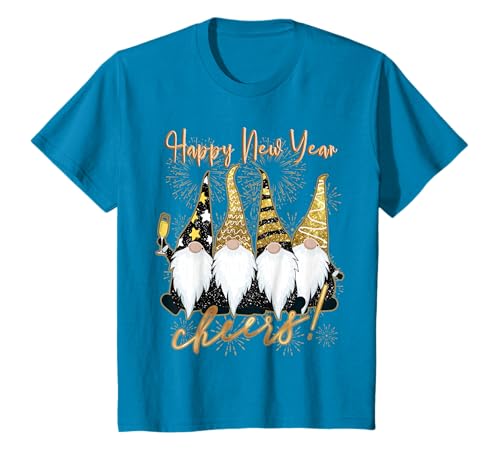 Chemise de gnomes Happy New Year 2024 Family Cheers T-Shirt
