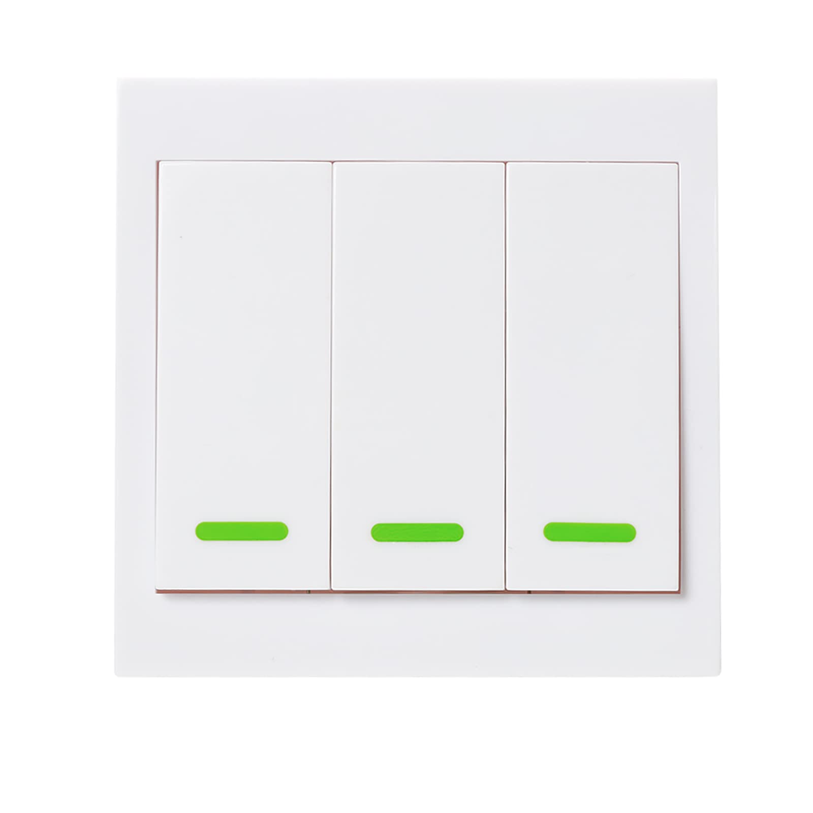 Interruptor inalámbrico HUIOP para iluminación de salón con adhesivo de colocación