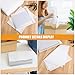 JECOMPRIS 100 Pcs Waterproof Epe Foam Wrap Bags 15x15cm Shockproof Foam Packaging Cushion Wrap for Shipping Plates Dishes Glasses Industrial Packing Material