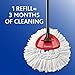 O-Cedar EasyWring Spin Mop Head Replacement (Pack of 12) | Machine Washable | Reusable | Microfiber Refill | Packaging May Vary