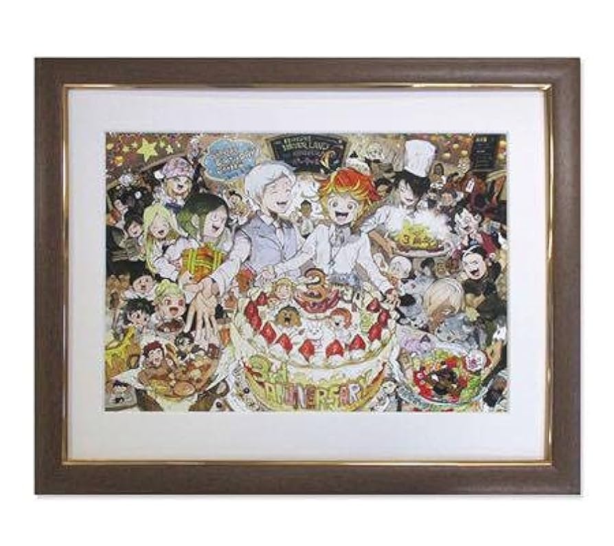 約束のネバーランド　高級複製原画　額入り　新品未開封　限定生産 約束のネバーランド 高級複製原画 額入り 新品未開封 限定生産