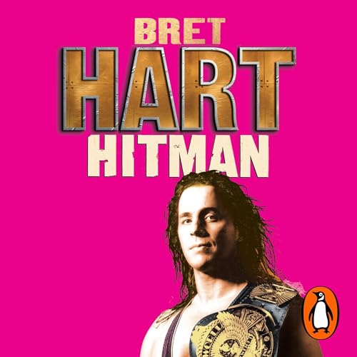 Hitman Audiolibro Por Bret Hart arte de portada
