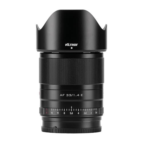 Image of VILTROX AF 33mm f /1.4 Lens for Sony E-Mount, 33mm F1.4 Auto Focus APS-C Prime Lens Compatible with Sony E-Mount Camera A6500 A6300 A6100 A9 A7RⅣ A7RⅢ A7Ⅲ A7RⅡ A7Ⅱ A7S A7R