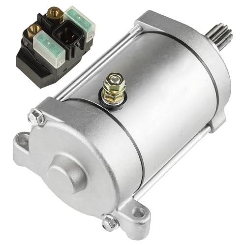 Caltric Starter W/Relay Solenoid Compatible with Yamaha Raptor 700 700R Yfm700 Yfm700R 2006-2026 miniatura 5