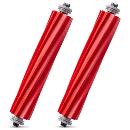2 Stück Hauptbürste für Roborock S7 S7 Plus S7 MaxV Ultra Q7 Q7 Max Q7 Max Plus Q7 MaxV Ultra & Q Revo Serie Roboter Staubsauger Zubehör Set Passgenaue Ersatzteile Rollen Bürste