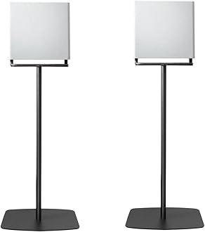 Speaker Stands Pair for Sony HT-A9M2 Home Theater Surround Sound System Audio Metal Support Floor Bracket