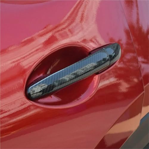 Poignées de porte extérieures look carbone pour relooker votre Mazda - 7