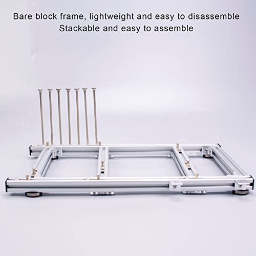 ATX Open Bracket DIY Bare Frame do domu, obsługuje 4 szczeliny PCI, dobre rozpraszanie ciepła, wykonane z colorowanego s