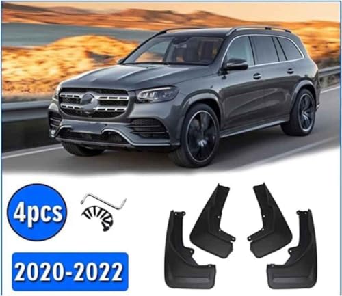Guardabarros Benz GLS Class X167 2020-2022 con diseño protector contra impactos de piedras 3