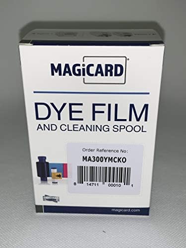 Magicard MA300YMCKO Full Panel Ribbon - 300 Prints (Works with only Enduro/Enduro+/Enduro 3E/Rio Pro/Pronto Range Printers)
