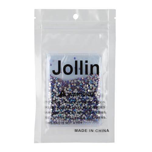 Image of Jollin Crystal Flatback Rhinestones for Crafts 2.4mm SS8, Light Purple AB | Glue Fix, 2880pcs Glass Rhinestones for Bedazzling, Clothes, Tumblers, Nail Art, Shoes, Bags, Caps & Accessories Decoration