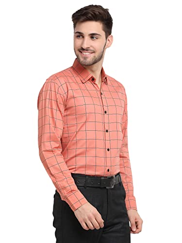 Image of JAINISH Men's Checked Formal Shirts.