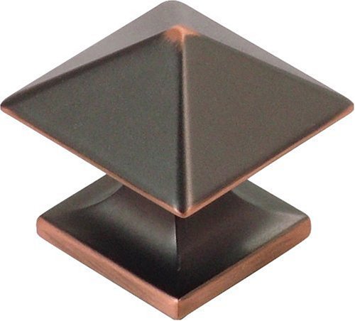 Hickory Hardware P3015-OBH Studio Collection Pull, 1-1/4 Inch Diameter, Oil-Rubbed Bronze Highlighted
