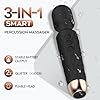 Naetxoa Personal Massager, Handheld Wireless Massager, Powerful Combination, Waterproof and Portable, Magic Stress Away, Suitable for Neck, Leg and Hand Pain, Black #3