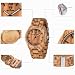 Imagen de MUJUZE Reloj de Madera Relojes de Pulsera para Hombres y Mujeres Correa de sándalo y Manos Luminosas Reloj analógico de Madera de Cuarzo