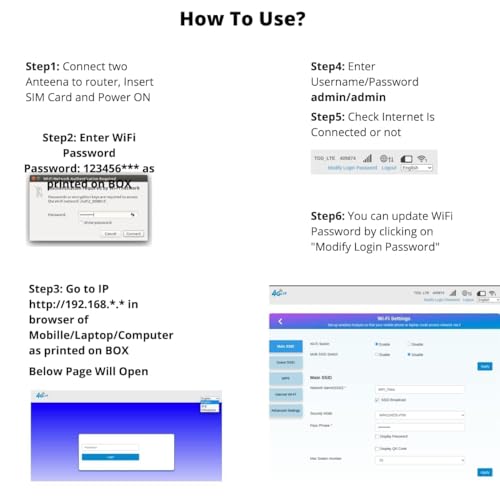Image of JK Vision 4G WiFi Router Dongle Device, Support All sim Cards, Speed Upto 150Mbps, Support DVR, NVR, WiFi Camera Compatible with All Brand Sim