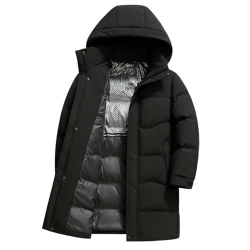 Chaqueta de plumón USTZFTBCL para hombre que busca protegerse del frío intenso