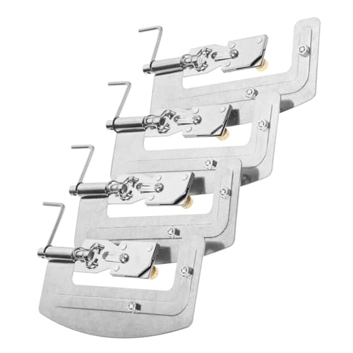 NOLITOY 4個 手動ステンレス製釣り針結び器 軽量コンパクトな糸結びツール キーホルダー付き 初心者対応 川釣り 海釣り