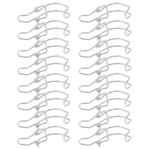 Colliers de serrage filtre à air clips de fixation en fer robustes anti vibration x20