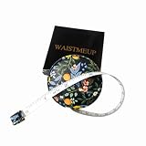 Tape Measure Measuring Tape for Body Tailor Cloth Fabric Sewing Knitting Craft Weight Loss Measurements Retractable 60-inch 1.5 Meter Push Button Dual Sided Tape Measure