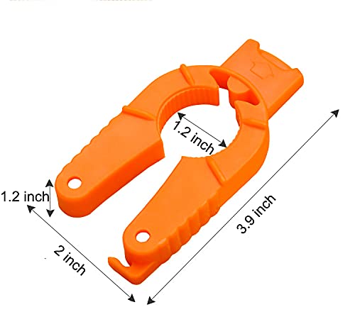 Viujuh 3 In 1 Pop Can Opener, Party Partner Life Gadgets Smooth Edge Mutifunctional Can Opener, Upgraded Plastic Handheld,Fingernails Protecter, Designed Comfort Grips Bottle Opener For Dringing #TOP1