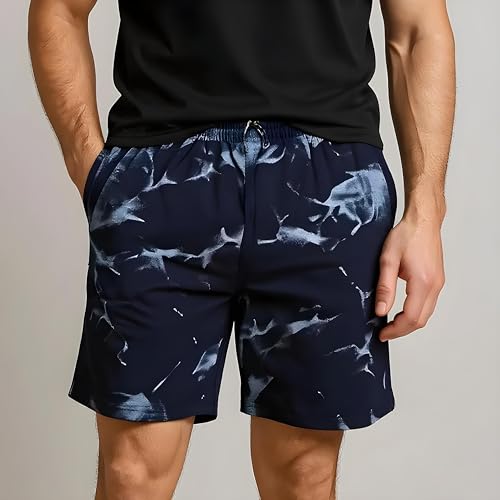 Image of boffi... Bee-Fits Men's 100% Cotton Shorts Sporty Trendy Regular Daily Use Shorts