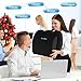 CloudBliss Seat Cushion,Office Chair Cushion,Car Seat Cushions,Lumbar Support Pillow for Office Chair,Back Support Memory Foam Pillow Coccyx Cushions for Tailbone Pain,Sciatica Back Pain Relief Black