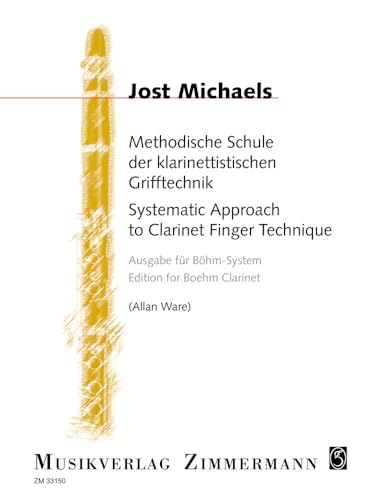 Méthode de la technique de touche: systéme de Boehm. clarinet.