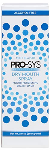 Pro-Sys® Dry Mouth Spray, Alcohol-Free, Sugar-Free, Mild Mint, 2 Fl. Oz. – 1 Bottle #TOP2