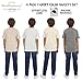 Weatherproof Vintage Boys' 4 Pack Variety Super Soft Stretchable Tee Short Sleeve Graphic T-Shirt, Oatmeal Collection Set, Large