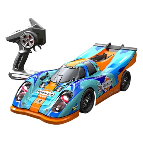 Voiture de course télécommandée 1/16 4WD 45 km/h HUIOP avec moteur sans balais 2,4 GHz