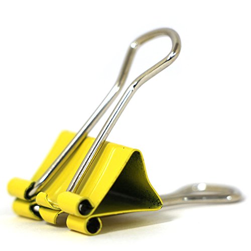 Jam Paper Office Starter Kit - Yellow - Stapler, Tape Dispenser, Staples, Paper Clips & Binder Clips - 5/Pack #TOP6