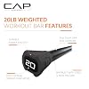 CAP Barbell Weighted Workout Bar | 5-20 lb | Multiple Options