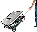 Metabo Tischkreissäge TS 254 – 600668000 – Mit Untergestell und Trolleyfunktion – bis zu 2.000 Watt, Sägeblatt Ø 254 mm, 3 m Kabellänge