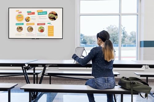 Image of Promethean ActivPanel D-Series 75 inch 4K UHD Commercial Digital Signage Display, Business Smart Display for Conference Rooms, Offices, Retail & Education - Includes 1-Year Radix License