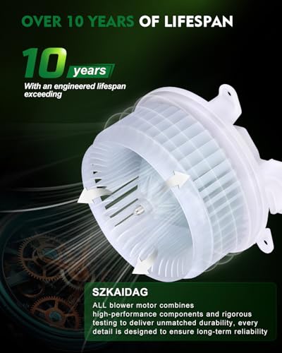 Image of HVAC Heater Blower Motor and Resistor Assembly for:-Toyota Sequoia 2008-2022, Sienna 2011 2012 2013 2014 2015-2020, A /C Heater Blower Motor Replacement OE# 700298 87103-0C051 871030C051 75050