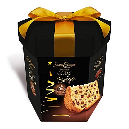 Panettone Gourmet Gotas de Chocolate Belga 1kg - Santa Edwiges