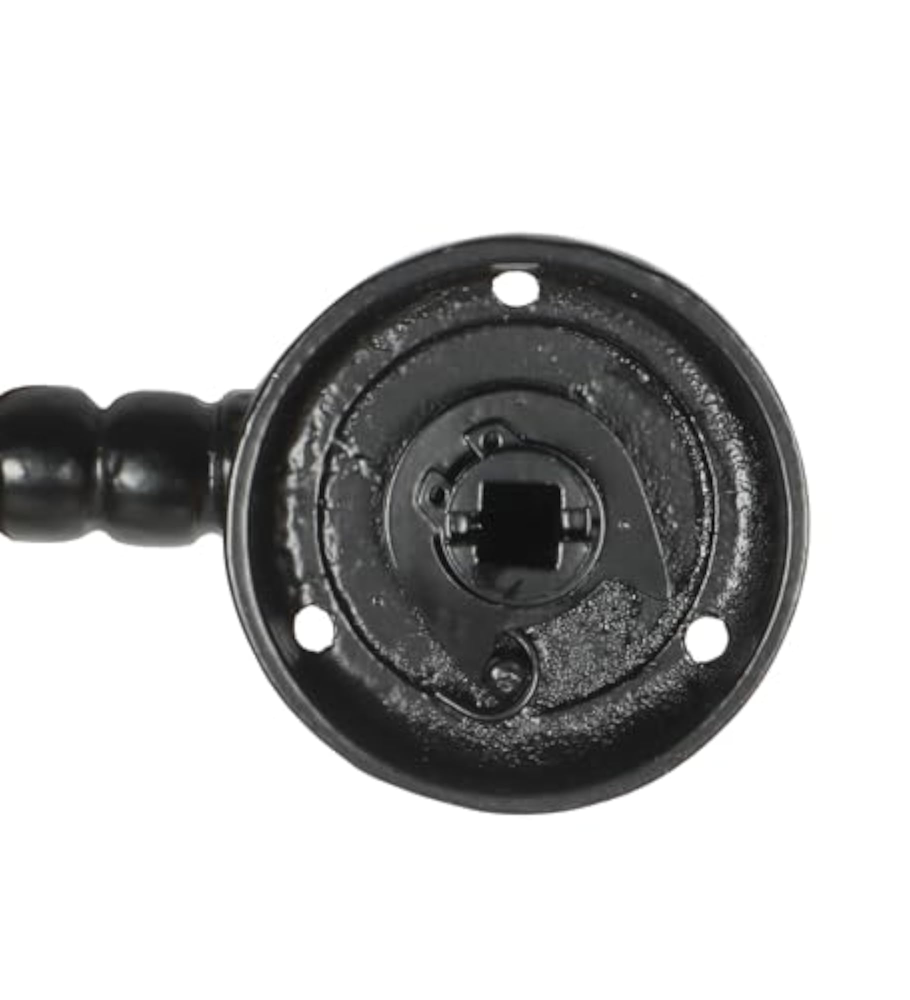 Wrought Iron Door Lever Handle Pair, Standard