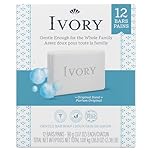Ivory Bar Soap Original Scent, 1.08 Kg Total (12 Count of 90 g Each)